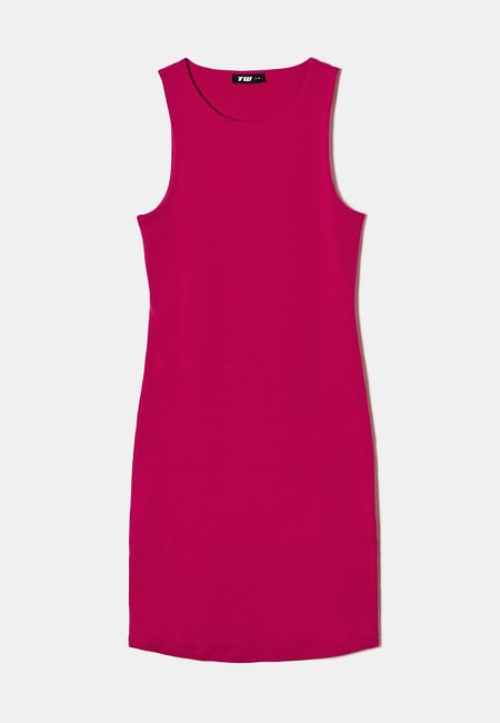 TALLY WEiJL, Różowa mini sukienka basic for Women