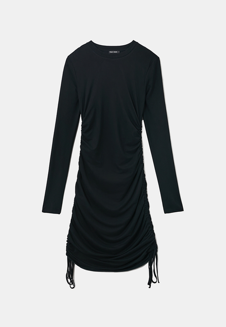 TALLY WEiJL, Schwarzes Mini Kleid aus Mesh for Women