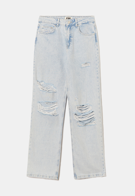 TALLY WEiJL, Jeans Con Strappi A Vita Alta for Women