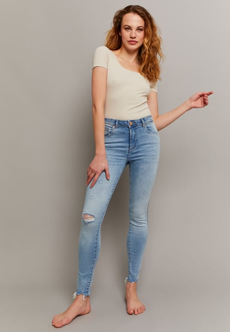 TALLY WEiJL, Jean skinny taille moyenne push up for Women