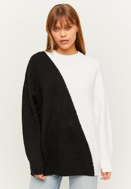 TALLY WEiJL, Maglione Oversize Colorblock for Women