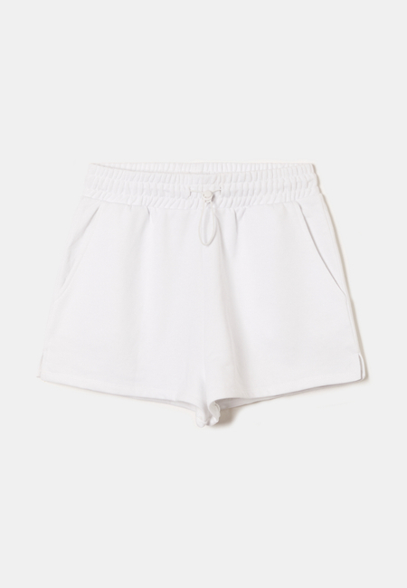 TALLY WEiJL, Λευκό Basic Shorts for Women