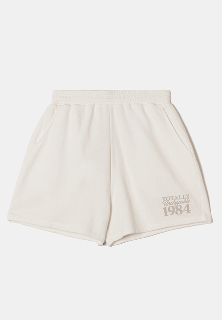 TALLY WEiJL, White Printed Sweat Shorts for Women