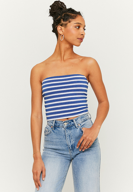 TALLY WEiJL, Striped Cropped Top for Women