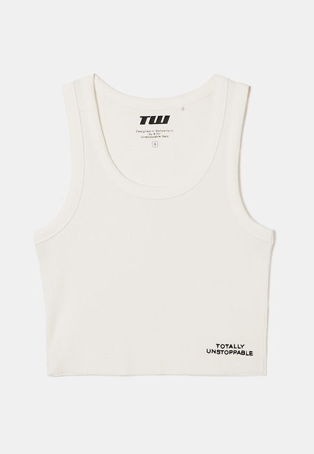 TALLY WEiJL, Sleeveless Tank Top With Logo Detail for Women