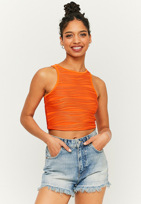 TALLY WEiJL, Halter Cropped Top for Women