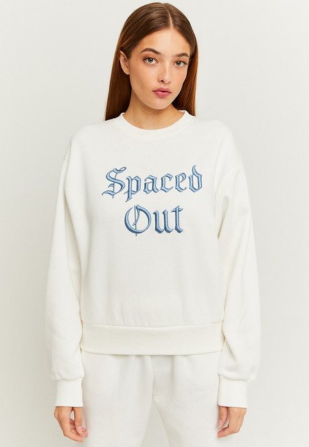 TALLY WEiJL, Bedrucktes oversize Sweatshirt mit Stickerei for Women