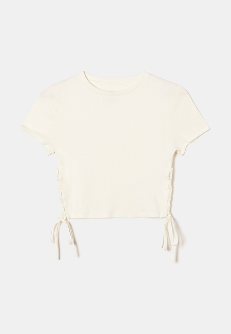 TALLY WEiJL, T-Shirt à fronces latérales for Women