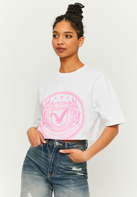TALLY WEiJL, Bedrucktes T-Shirt mit Tally Weijl logo for Women
