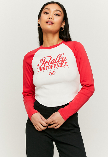 TALLY WEiJL, Μακρυμάνικο Printed T-Shirt for Women