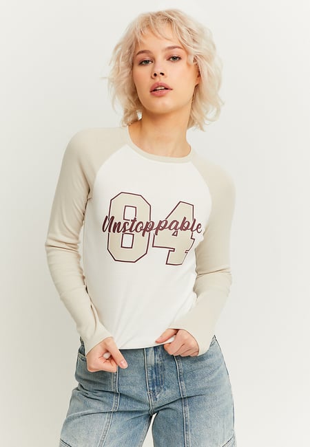 TALLY WEiJL, Bedrucktes T-Shirt mit normalem Schnitt for Women