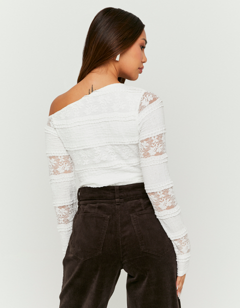 White Lace Top
