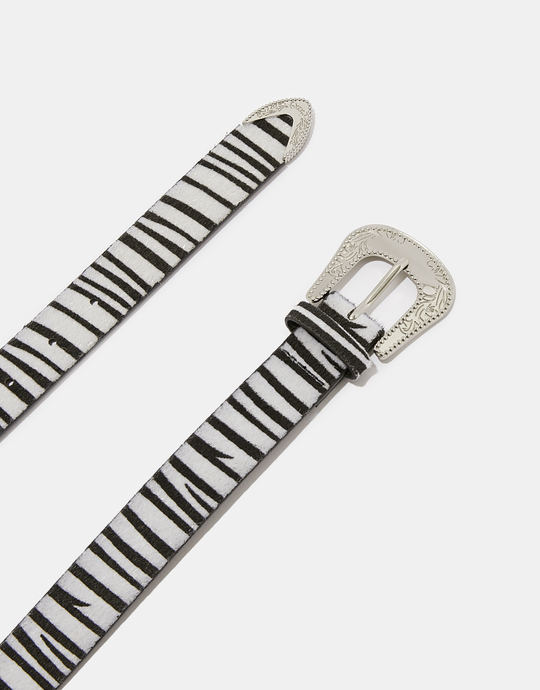 Zebra Print Belt | TALLY WEiJL