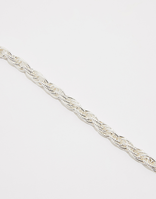 Bracelet Chaîne torsadée argentée | TALLY WEiJL