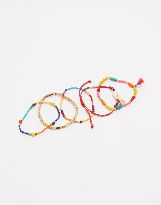 Set aus 5 Perlenarmbändern | TALLY WEiJL