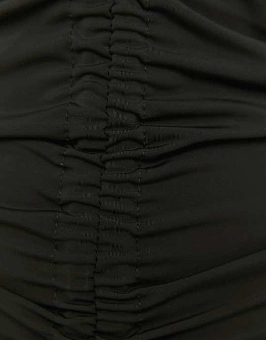 Robe Froncée Noire | TALLY WEiJL