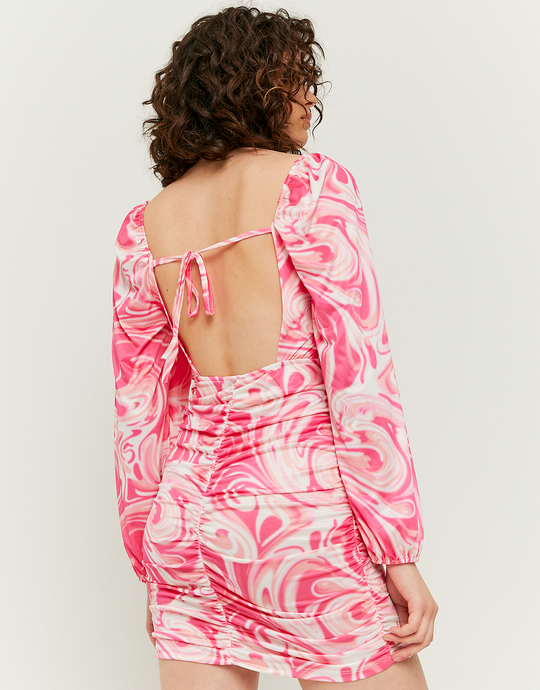 Robe Courte Tie Dye Rose | TALLY WEiJL