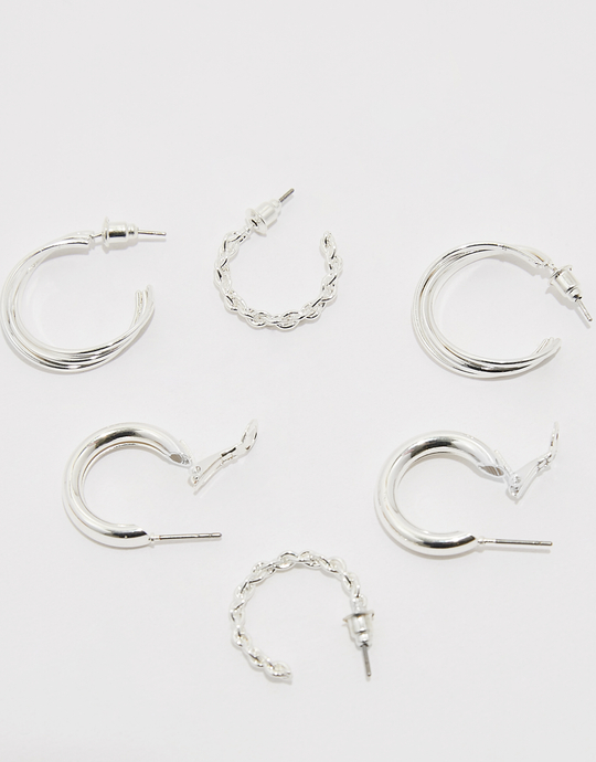 3-er Set Creolen | TALLY WEiJL