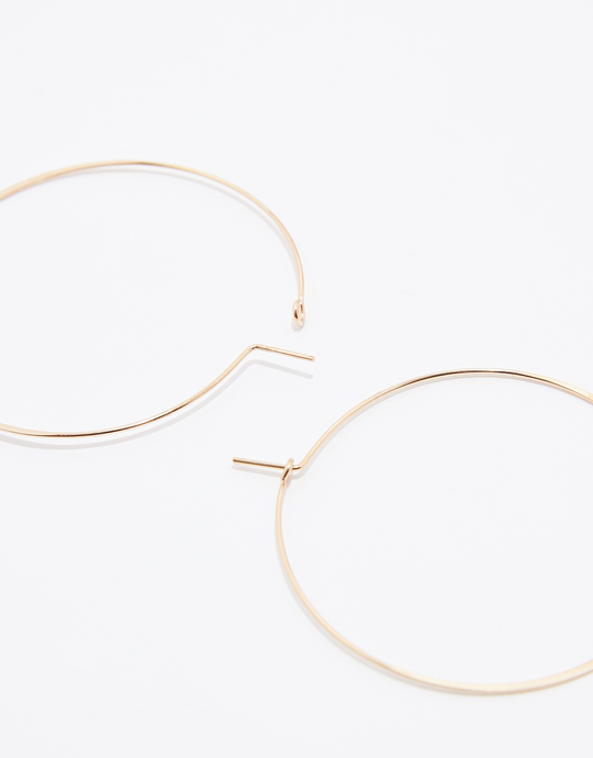 Medium goldene Creolen | TALLY WEiJL