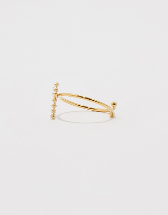 Bague Croix avec Strass | TALLY WEiJL