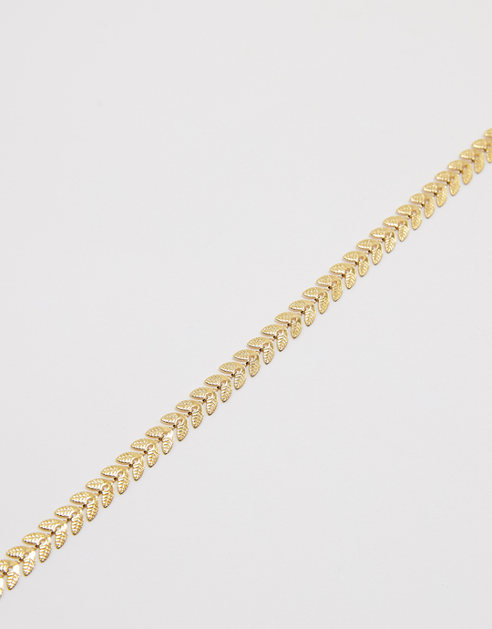 Goldene Ketten-Fusskette | TALLY WEiJL