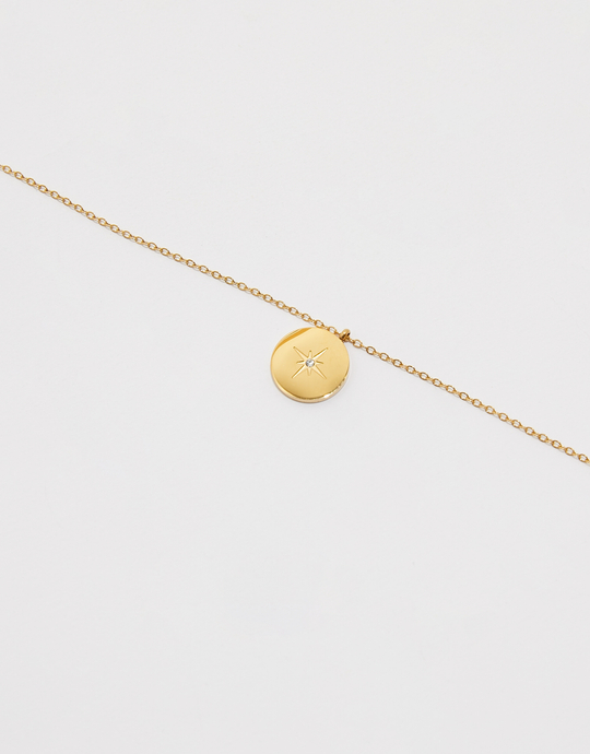 Goldene Halskette mit Anhänger | TALLY WEiJL