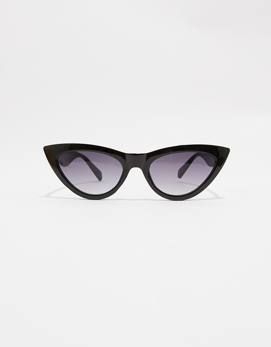 Schwarze Cat-Eye-Sonnenbrille | TALLY WEiJL