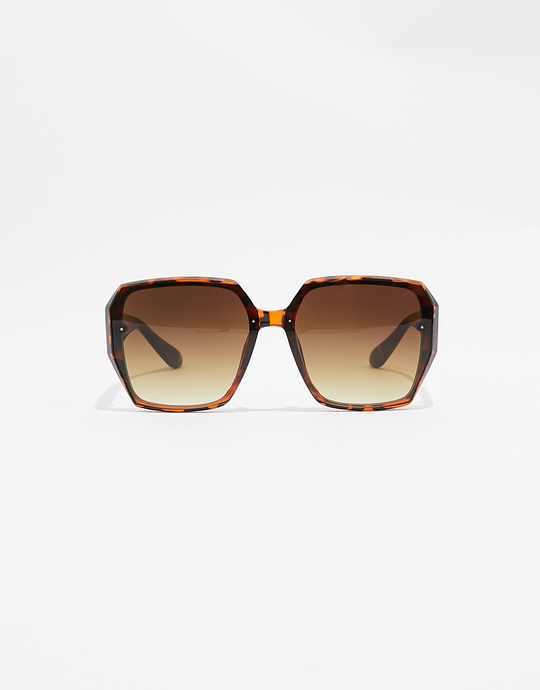 Maxi occhiali marroni | TALLY WEiJL