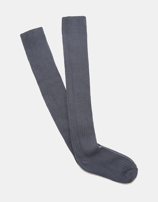 Calze Grigie a Coste sopra il Ginocchio | TALLY WEiJL