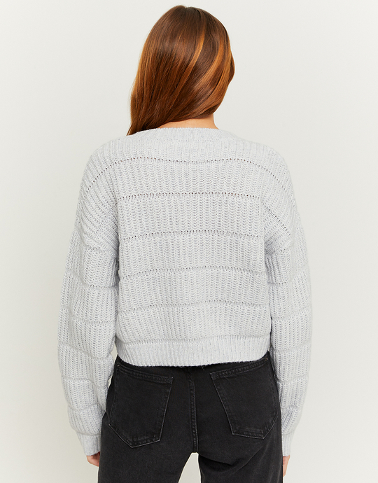 Knit Cropped Cardigan | TALLY WEiJL