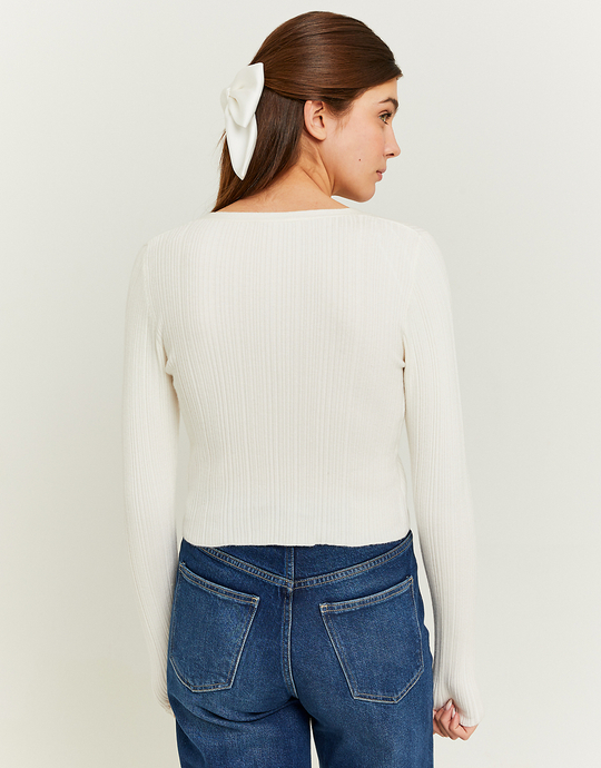 Gilet court blanc | TALLY WEiJL