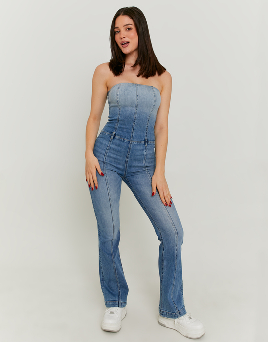 Tuta Bootcut Fit in Jeans | TALLY WEiJL