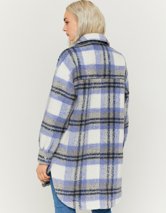 Karierte Lange Hemdjacke | TALLY WEiJL