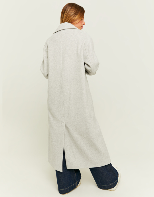 Cappotto Oversize Grigio Melange | TALLY WEiJL
