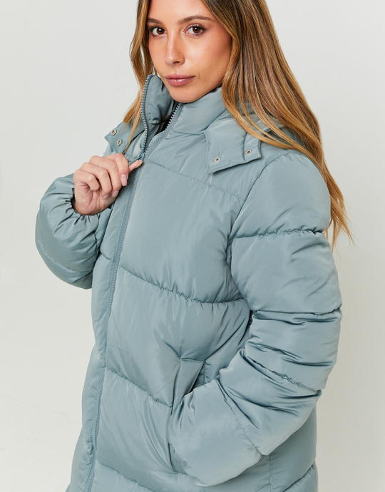 Long Padded Jacket with Hood | TALLY WEiJL