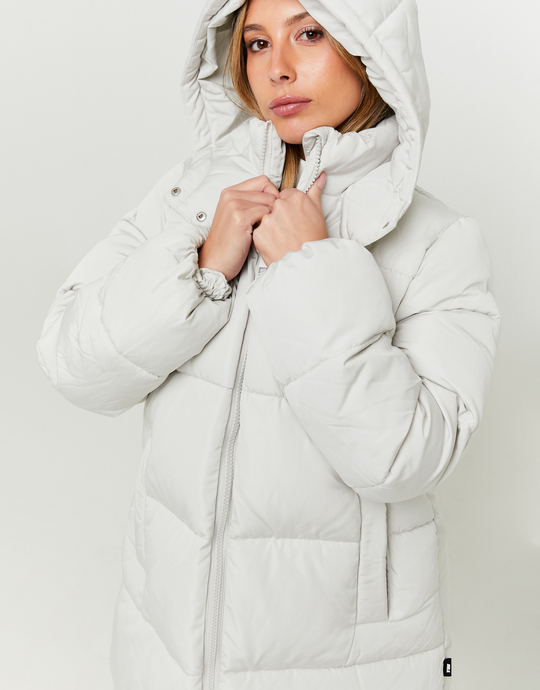 Long Padded Jacket with Hood | TALLY WEiJL