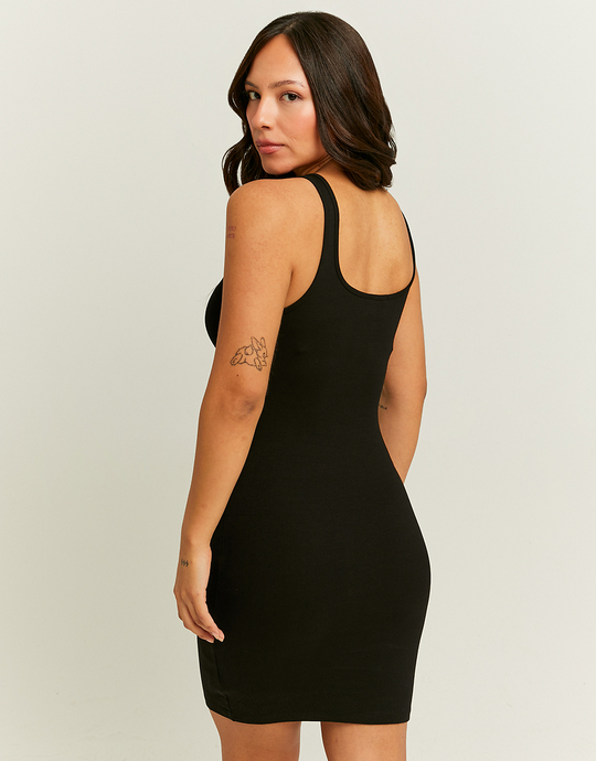 Robe Courte Noire Moulante | TALLY WEiJL