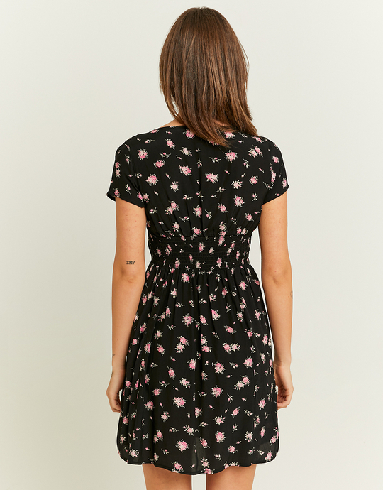 Robe Courte Trapèze Imprimé Floral | TALLY WEiJL