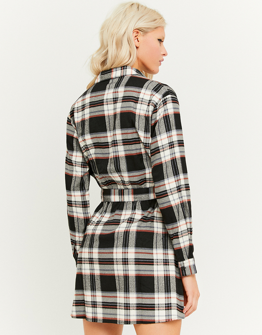 Vestito Mini a Maniche Lunghe Nero | TALLY WEiJL