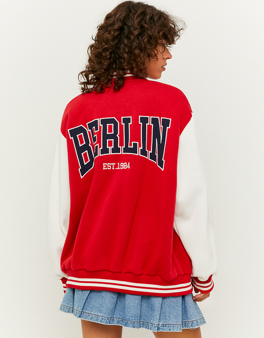 Veste Universitaire Rouge | TALLY WEiJL