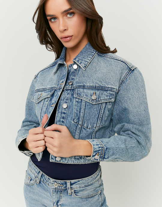 Light Blue Denim Jacket | TALLY WEiJL
