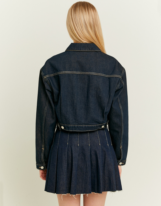 Veste en Jean Bleu Foncé | TALLY WEiJL