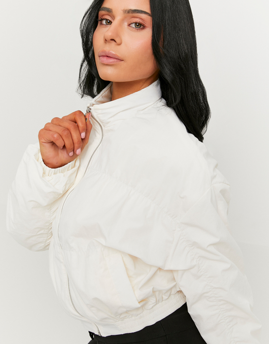 Weiße Oversized Jacke | TALLY WEiJL