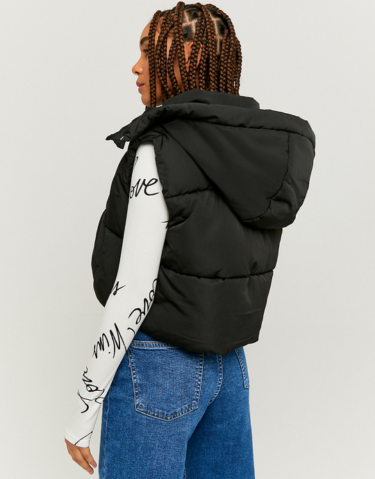 Gilet Nero Imbottito | TALLY WEiJL