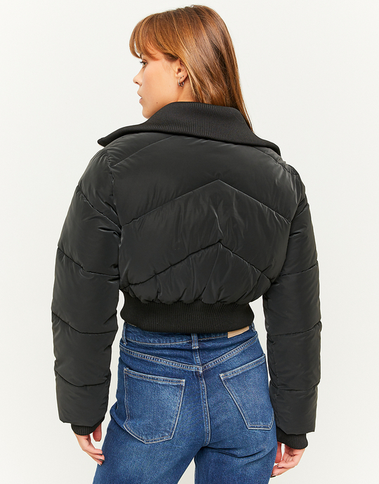 Schwarze gefütterte Jacke | TALLY WEiJL