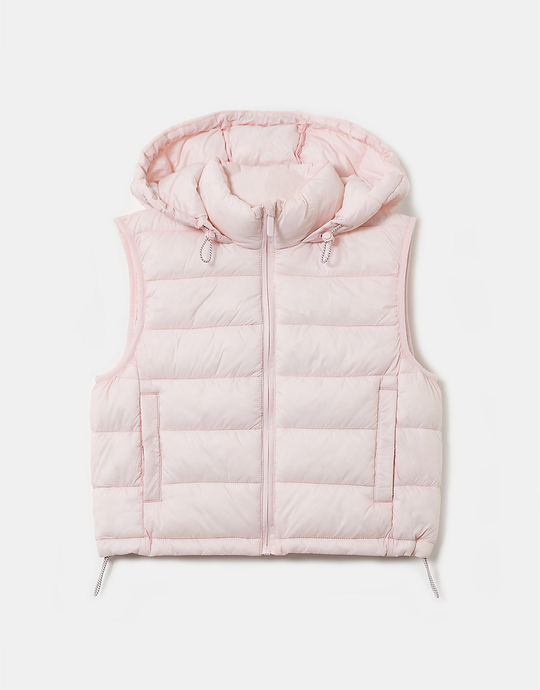 Doudoune Sans Manches Rose | TALLY WEiJL