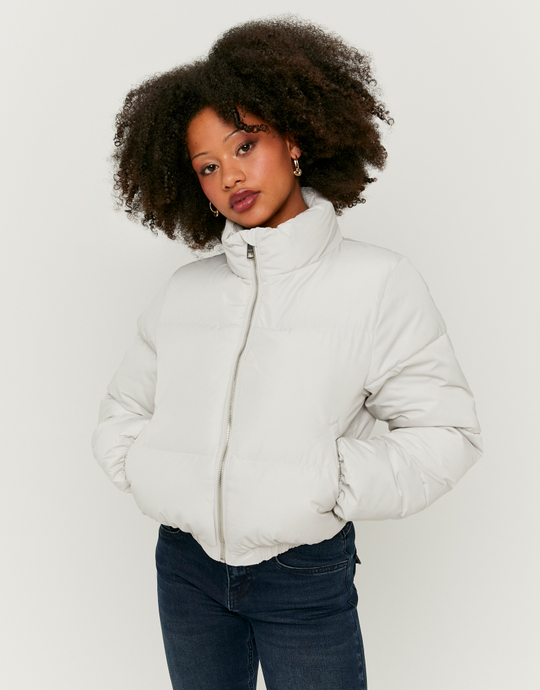 Grey Padded Jacket | TALLY WEiJL