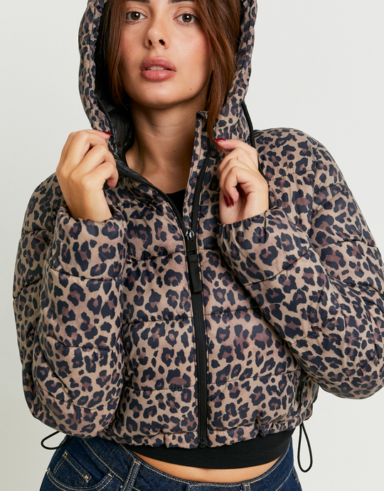 Doudoune Légère Léopard | TALLY WEiJL