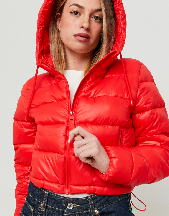 Doudoune Rouge Courte | TALLY WEiJL