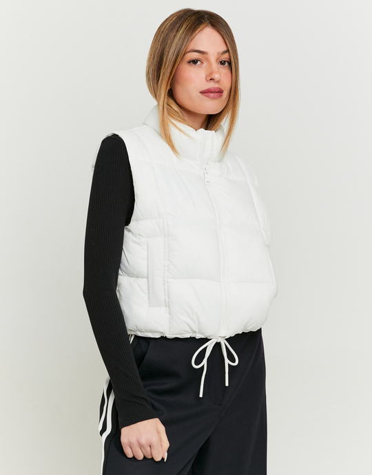 White Light Padded Vest | TALLY WEiJL